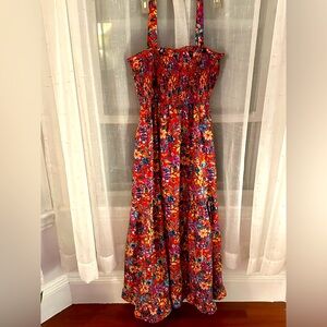 Tropical maxi dress